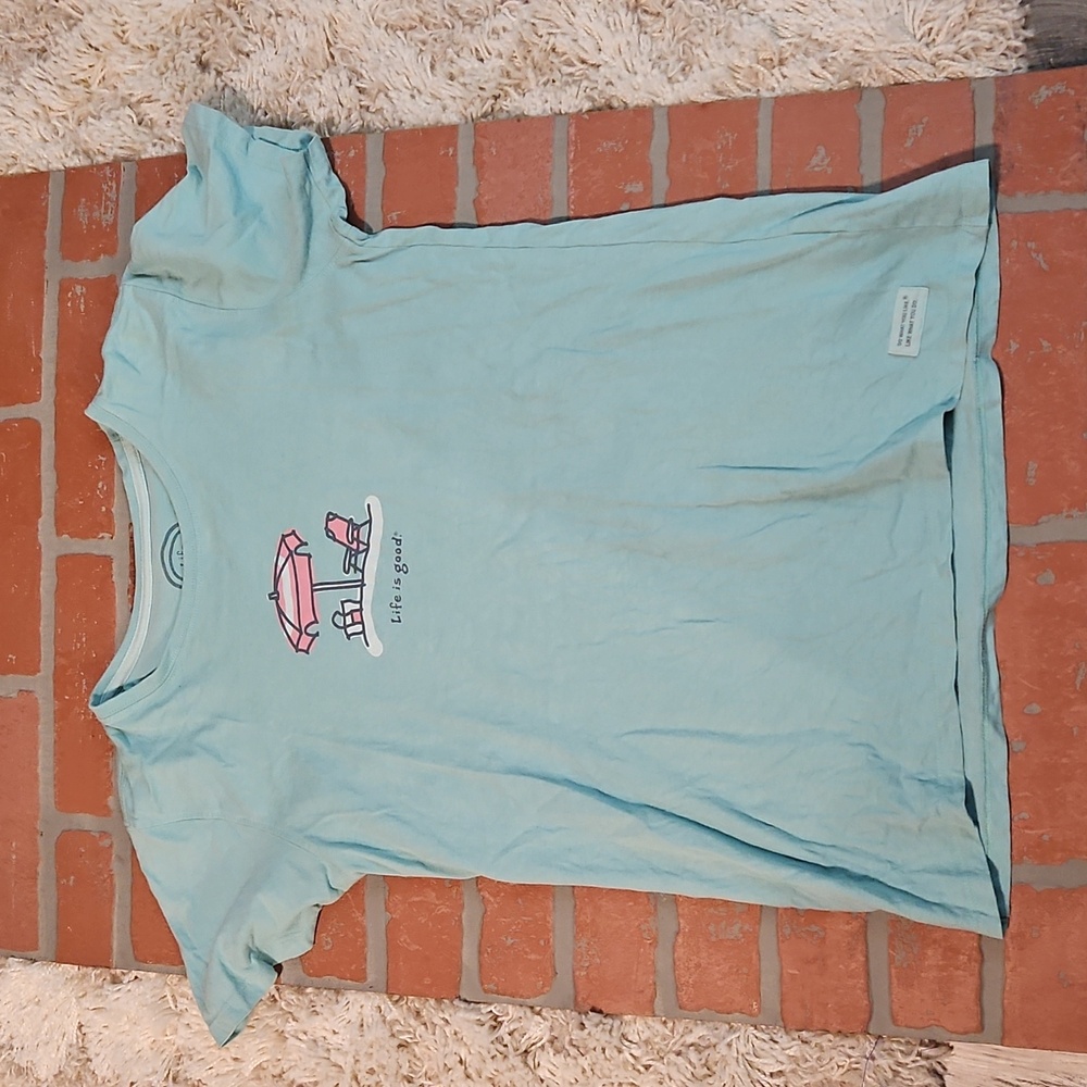 Life is Good Tshirt. Womens M.